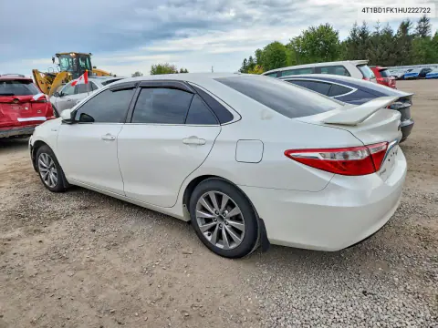 2017 Toyota Camry Hybrid Le VIN 4T1BD1FK1HU222722 фото 2