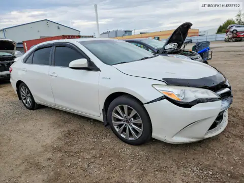 2017 Toyota Camry Hybrid Le VIN 4T1BD1FK1HU222722 фото 4