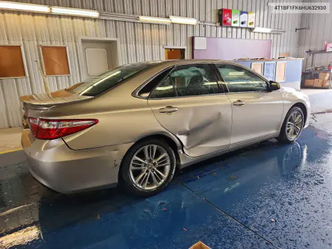 2017 Toyota Camry Se VIN 4T1BF1FK6HU632930 фото 3