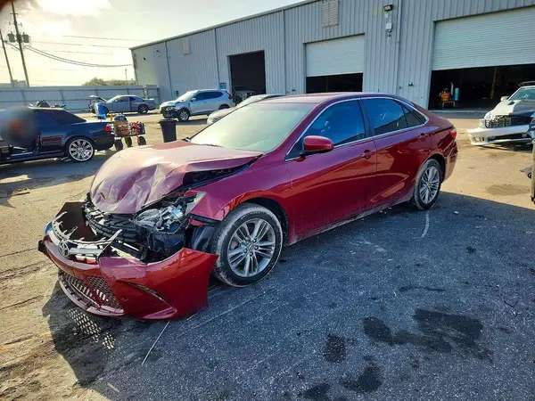 4T1BF1FK6HU771746 — 2017 Toyota Camry, Передняя часть (Front End), фото до ремонта