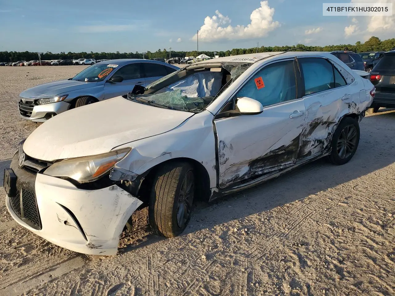 2017 Toyota Camry Se VIN 4T1BF1FK1HU302015 фото 1