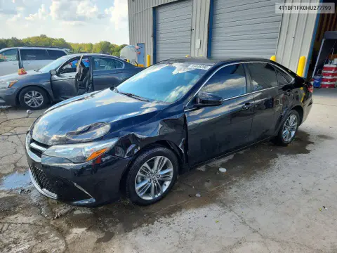 4T1BF1FK0HU277799 — 2017 Toyota Camry, Передняя часть, фото до ремонта