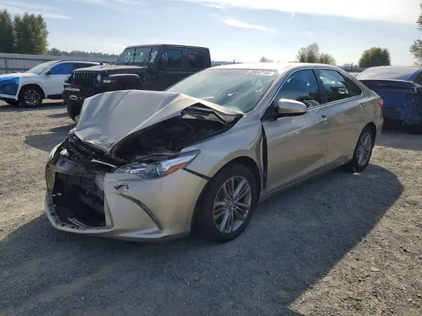 4T1BF1FKXHU763777 — 2017 Toyota Camry, Передняя часть (Front End), фото до ремонта