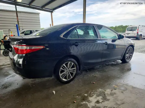 2017 Toyota Camry Se VIN 4T1BF1FKXHU387324 фото 3