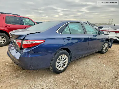 2017 Toyota Camry Le VIN 4T1BF1FK1HU742171 фото 3