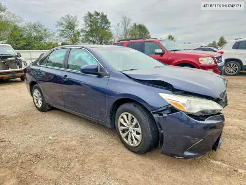 2017 Toyota Camry Le VIN 4T1BF1FK1HU742171 фото 4