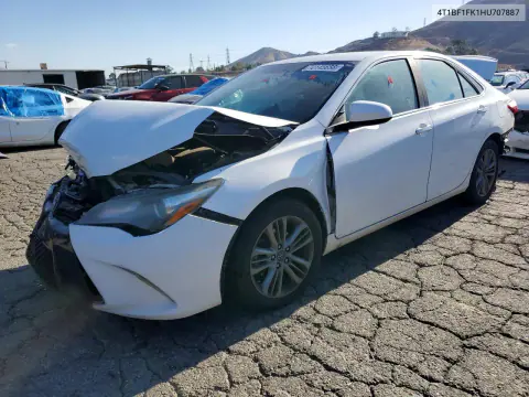 4T1BF1FK1HU707887 — 2017 Toyota Camry, Задняя часть, фото до ремонта