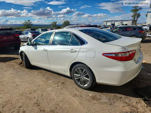 2017 Toyota Camry Se VIN 4T1BF1FK3HU357212 фото 2