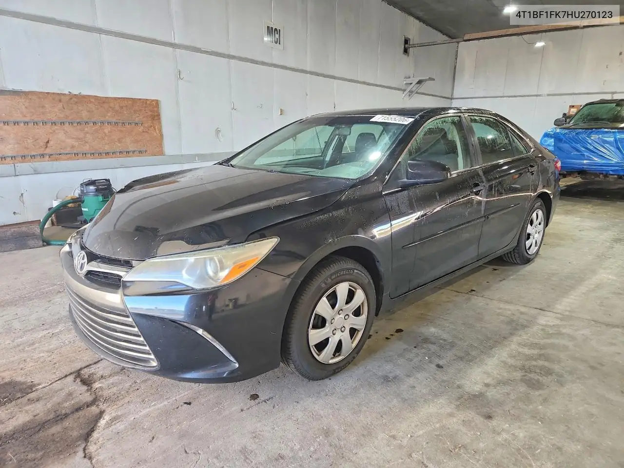 4T1BF1FK7HU270123 Toyota Camry 2017 — повреждение Передняя часть, фото до ремонта