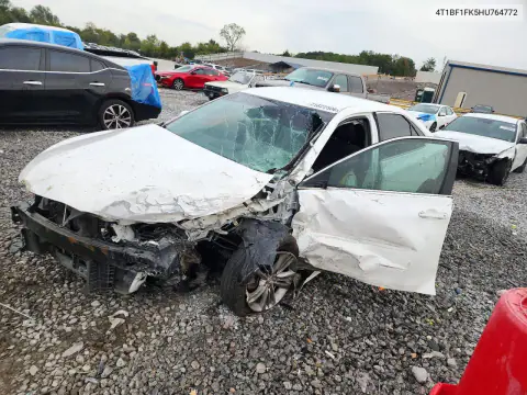 4T1BF1FK5HU764772 — 2017 Toyota Camry, Передняя часть, фото до ремонта