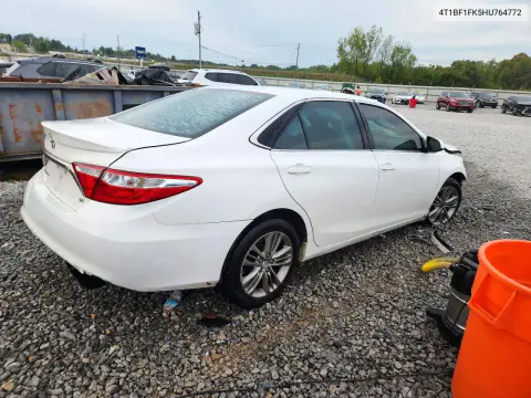 2017 Toyota Camry Se VIN 4T1BF1FK5HU764772 фото 3