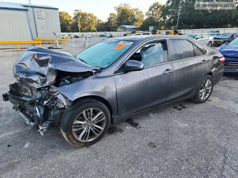 4T1BF1FK0HU353070 — 2017 Toyota Camry, Передняя часть, фото до ремонта