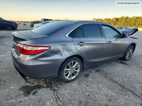 2017 Toyota Camry Se VIN 4T1BF1FK0HU353070 фото 3