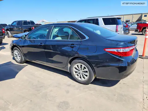 2017 Toyota Camry Le VIN 4T1BF1FK2HU403631 фото 2