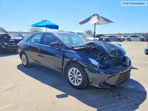 2017 Toyota Camry Le VIN 4T1BF1FK2HU403631 фото 4