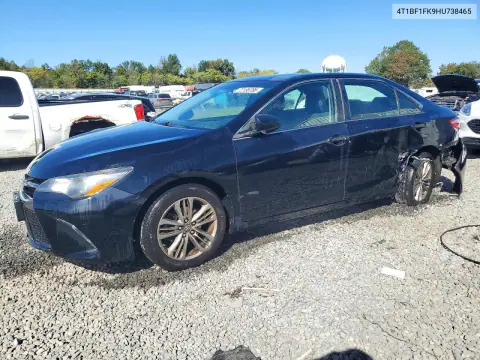 4T1BF1FK9HU738465 — 2017 Toyota Camry, Задняя часть, фото до ремонта