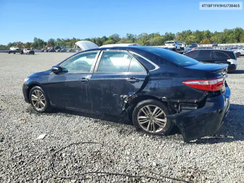 2017 Toyota Camry Se VIN 4T1BF1FK9HU738465 фото 2