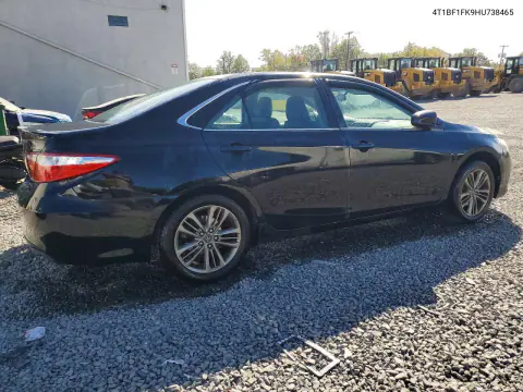 2017 Toyota Camry Se VIN 4T1BF1FK9HU738465 фото 3