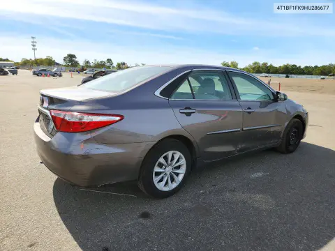 2017 Toyota Camry Le VIN 4T1BF1FK9HU286677 фото 3