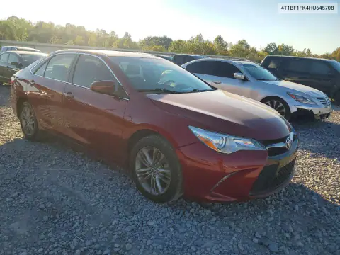 4T1BF1FK4HU645708 — 2017 Toyota Camry, фото 4 с аукциона Copart, Сторона