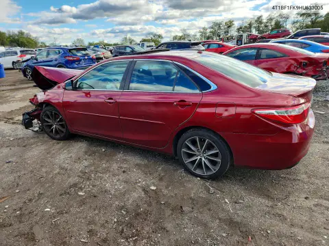 2017 Toyota Camry Xse VIN 4T1BF1FK9HU633005 фото 2