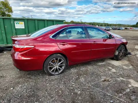 2017 Toyota Camry Xse VIN 4T1BF1FK9HU633005 фото 3
