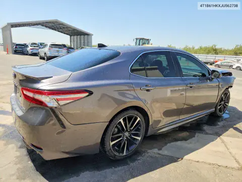 2018 Toyota Camry Xse VIN 4T1B61HKXJU562738 фото 3