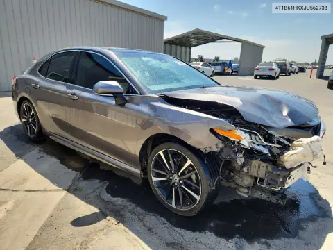 2018 Toyota Camry Xse VIN 4T1B61HKXJU562738 фото 4
