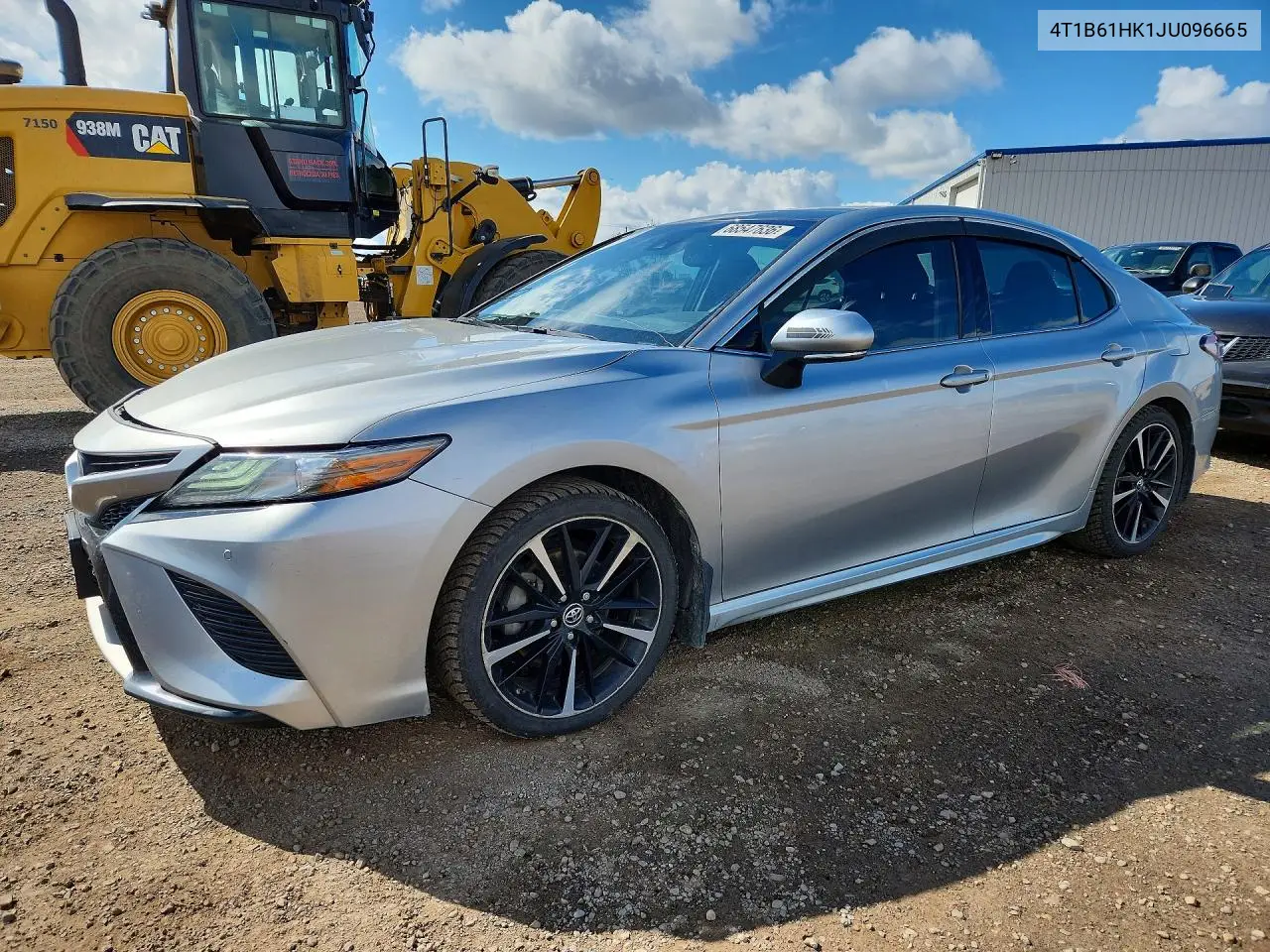 2018 Toyota Camry Xse VIN 4T1B61HK1JU096665 фото 1