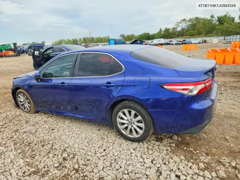 2018 Toyota Camry Le VIN 4T1B11HK1JU563338 фото 2