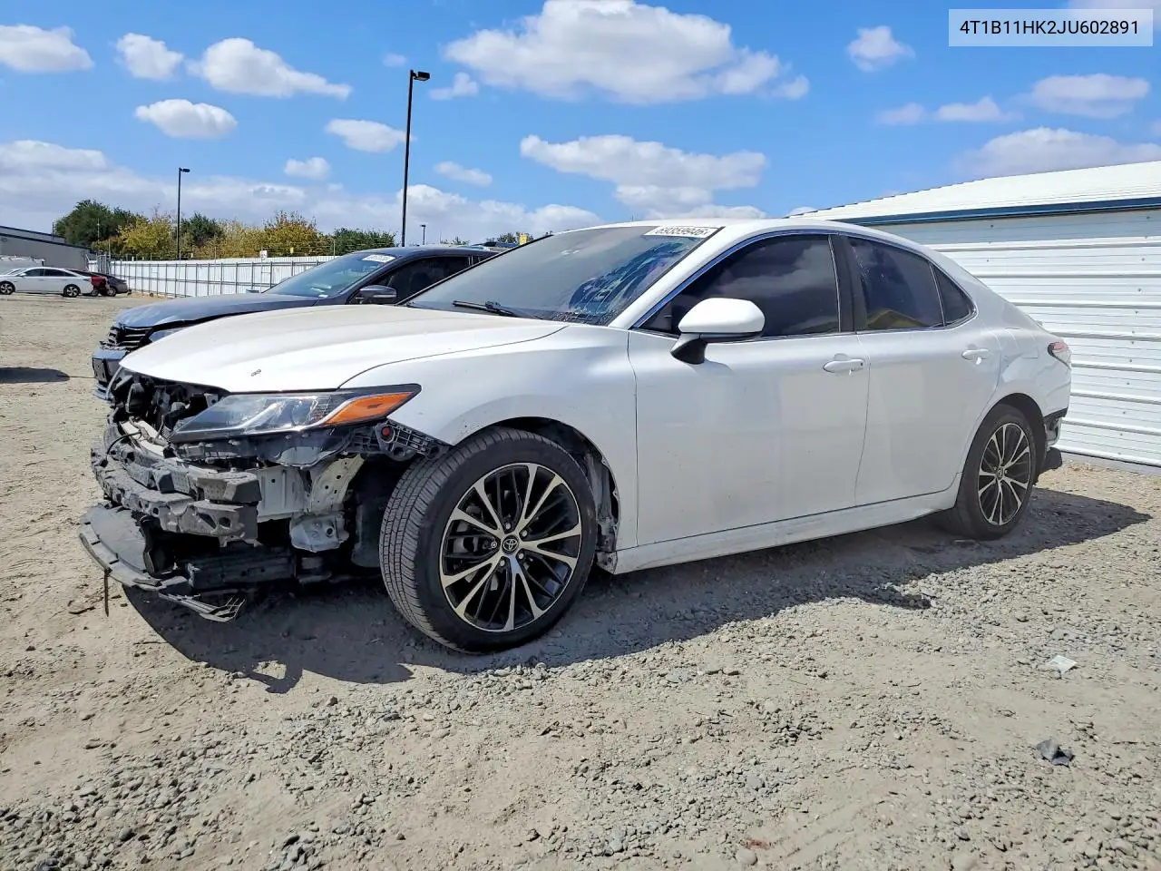 2018 Toyota Camry Se VIN 4T1B11HK2JU602891 фото 1