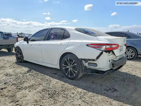 2018 Toyota Camry Se VIN 4T1B11HK2JU602891 фото 2