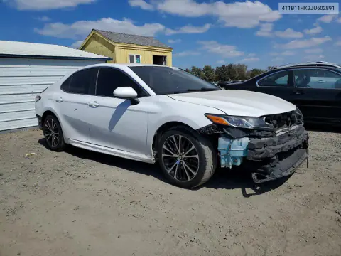 2018 Toyota Camry Se VIN 4T1B11HK2JU602891 фото 4