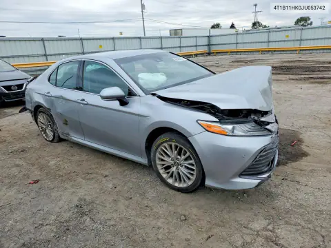2018 Toyota Camry Xle VIN 4T1B11HK0JU053742 фото 4