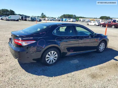 4T1B31HK0JU503660 — 2018 Toyota Camry, фото 3 с аукциона Copart 19.10.2026, Передняя часть