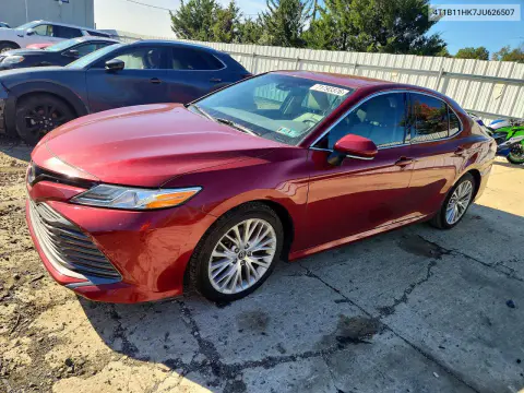 4T1B11HK7JU626507 — 2018 Toyota Camry, Подтопление, фото до ремонта