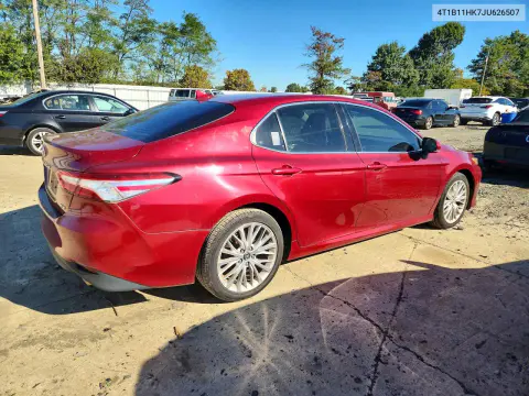 2018 Toyota Camry Xle VIN 4T1B11HK7JU626507 фото 3