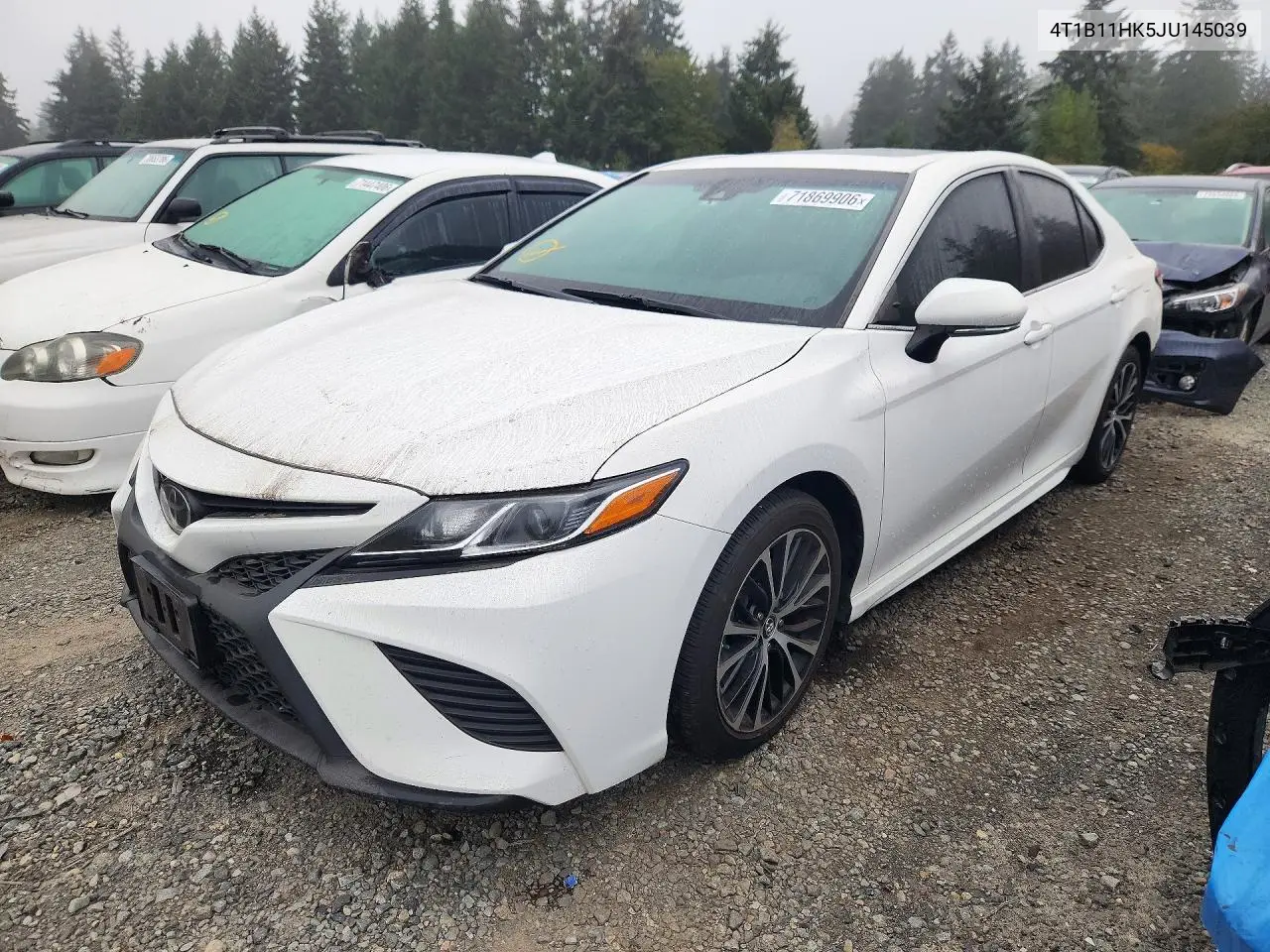 2018 Toyota Camry Se VIN 4T1B11HK5JU145039 фото 1