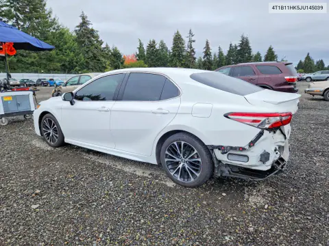 2018 Toyota Camry Se VIN 4T1B11HK5JU145039 фото 2