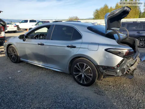 2018 Toyota Camry Se VIN 4T1B11HK0JU015850 фото 2