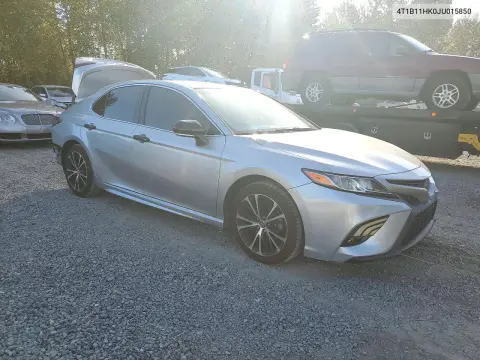 2018 Toyota Camry Se VIN 4T1B11HK0JU015850 фото 4