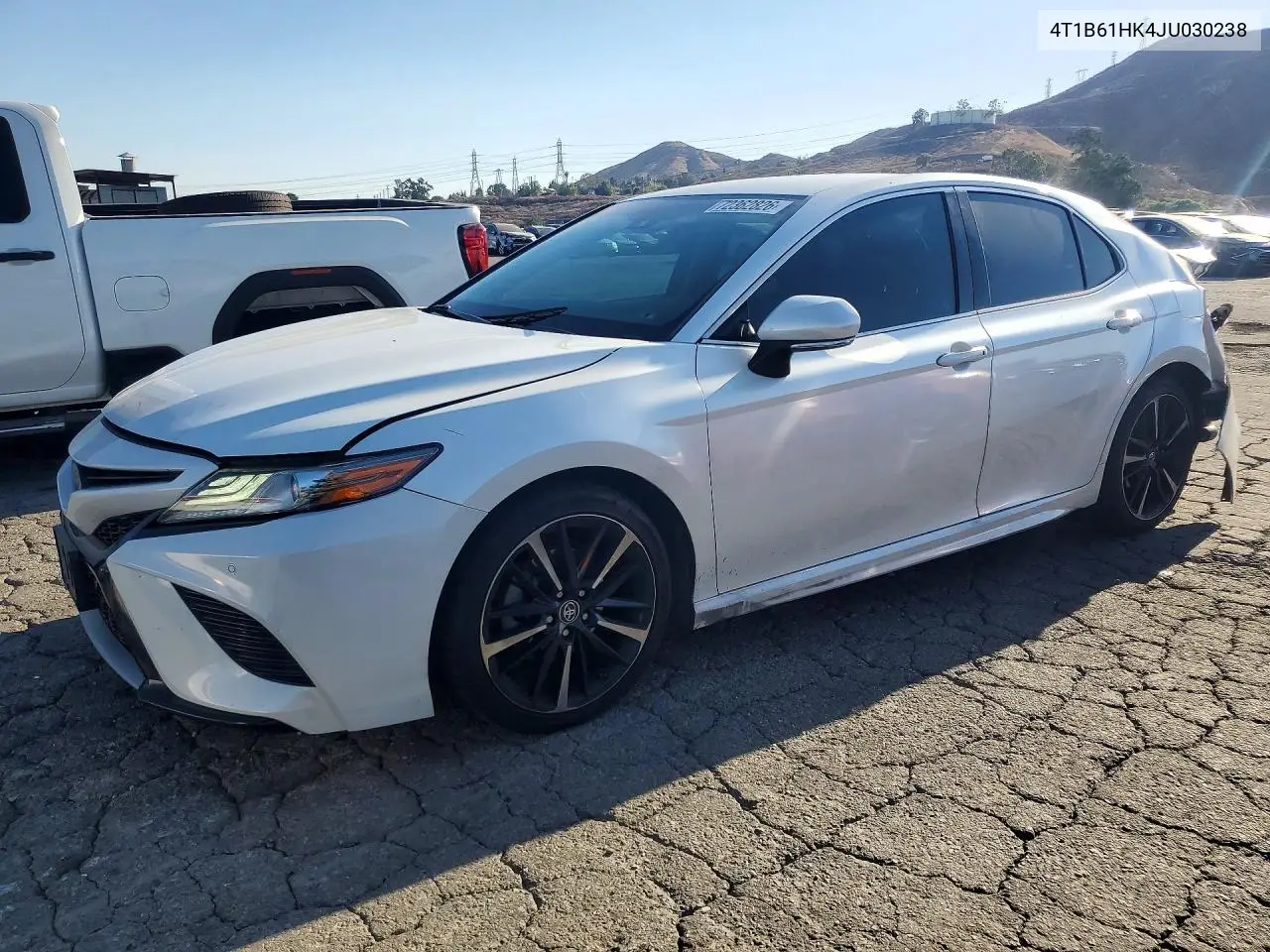 2018 Toyota Camry Xse VIN 4T1B61HK4JU030238 фото 1