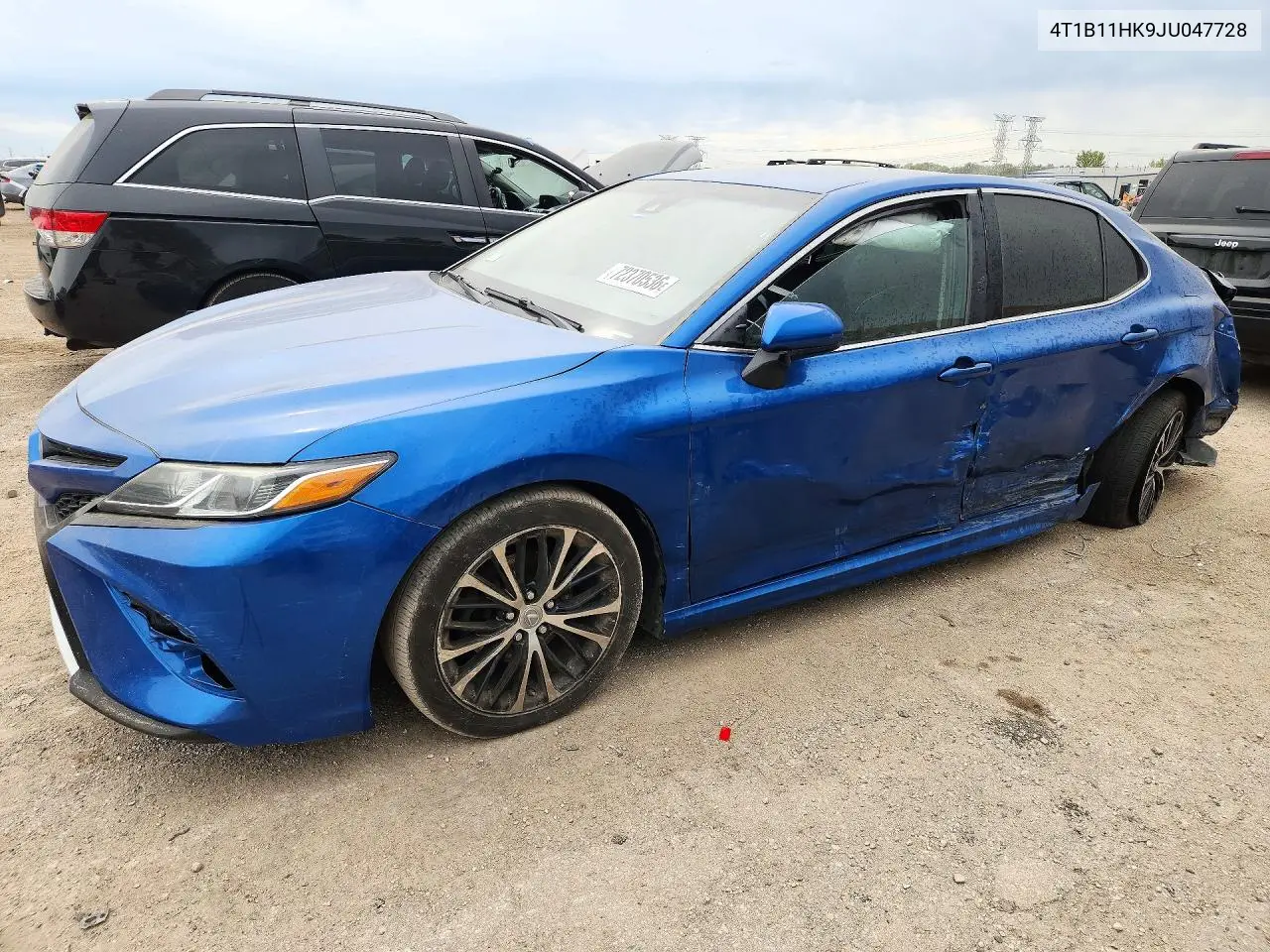 2018 Toyota Camry Se VIN 4T1B11HK9JU047728 фото 1