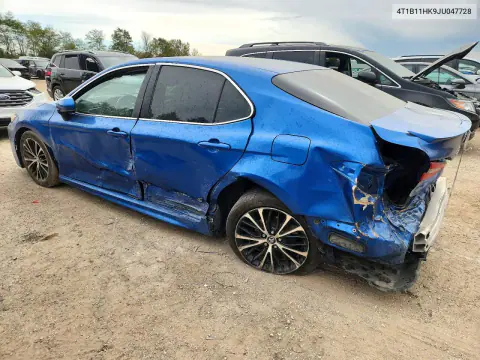 2018 Toyota Camry Se VIN 4T1B11HK9JU047728 фото 2
