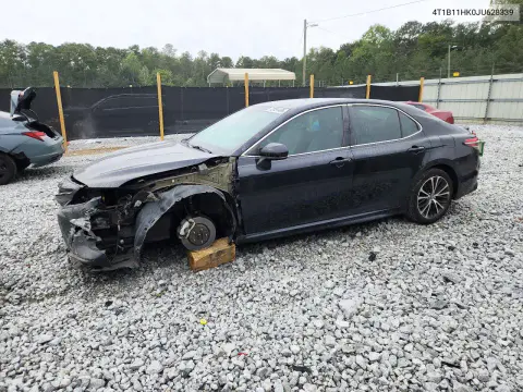 4T1B11HK0JU628339 — 2018 Toyota Camry, Передняя часть, фото до ремонта