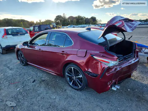 2018 Toyota Camry Xse VIN 4T1B61HK8JU509990 фото 2