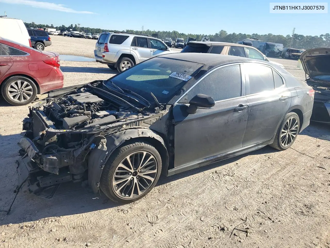 2018 Toyota Camry Se VIN JTNB11HK1J3007570 фото 1