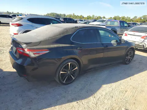 2018 Toyota Camry Se VIN JTNB11HK1J3007570 фото 3