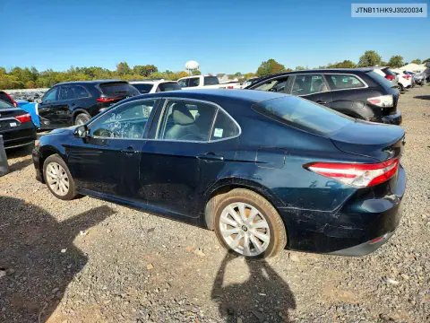 2018 Toyota Camry Le VIN JTNB11HK9J3020034 фото 2