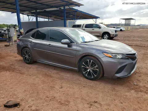 2018 Toyota Camry Se VIN 4T1B11HK2JU092266 фото 4